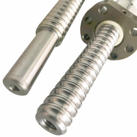 Vis à billes laminée à froid SFE3220 C7 de précision, écrou à pas large, roulement linéaire haute vitesse en acier chromé, pas de 20 mm pour CNC