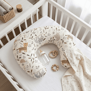 <span class=keywords><strong>Coussin</strong></span> de <span class=keywords><strong>maternité</strong></span> et d'allaitement à mémoire de forme à récupération lente, thème rhinocéros, qualité authentique, pour la réduction du stress et la croissance saine - Product Image 3