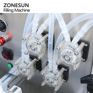 Máquina de llenado de aceite líquido con bomba peristáltica CNC de escritorio automático ZONESUN con transportador para máquina de llenado de Perfume llenadora de agua - Product Image 3