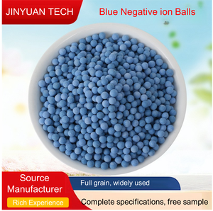 Bolas de cerámica de iones negativos azules para acuario, hidroponía, filtro biológico, purificación de agua, liberación de minerales, bolas bioquímicas - Product Image 2