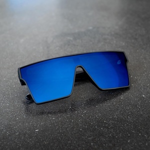 Lmamba 21041 Factory Custom Logo Oversized Square Sunglasses Men Women High Quality <b>Mirror</b> Lens Sun Glasses - Product Image 4