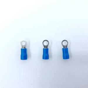 O anel isolou o terminal A.W.G 16-14 do cabo do bloco terminal 100PCS RV2-<span class=keywords><strong>3</strong></span> azul do fio elétrico do friso do conector - Product Image 2