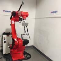 Robot de soudage laser à fibre à six axes avec alimentation en fil, service local, robot avec alimentation en fil