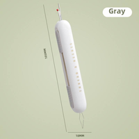 Enfile-aiguille automatique 2-en-1 et coupe-fil, nouveaux découseurs en plastique pour couture et tricot manuels, emballés en sachet