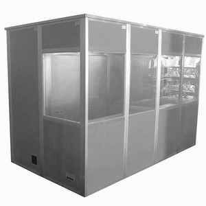 Portable 2/3/4 Person Soundproof Conference Room Interpretation Equipment Simultaneous Meeting System Interpreter Booth