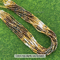 Perles de pierres précieuses dégradées à micro facettes naturelles, perle de rhodonite cyanite turquoise pour la fabrication de bijoux 2mm 3mm 4mm, brin de 38cm
