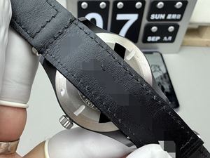 Montre de sport avec boîtier en titane, version cadran 40 mm, DIY, bracelet en cuir de marque Sky 42 mm, matériau <span class=keywords><strong>OBLVLO</strong></span>, bracelet en nylon 5 ATM, cadran Sunray - Product Image 4