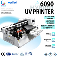 Imprimante UV DTF pour autocollants avec combo rouleau gauche et plat droit 6090, fonctionne simultanément en mode rouleau et plat dans une seule machine