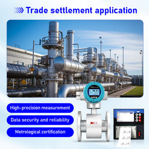 デジタル工業用電磁流量計 DN50 DN80 4-20mA RS485 導電性液体測定 水処理工場 OEM - Product Image 5