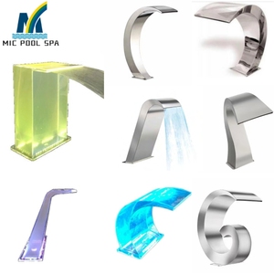304/316 acier inoxydable <span class=keywords><strong>piscine</strong></span> cascade fontaine jardin décoration/<span class=keywords><strong>piscine</strong></span> <span class=keywords><strong>rideau</strong></span> d'eau - Product Image 2