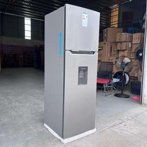 Congélateur supérieur Réfrigérateur à double porte avec distributeur d'eau Appareil ménager portable Offre Spéciale compresseur Caractéristique - Product Image 1