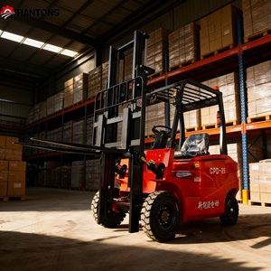 מלגזה חשמלית 3.5 טון עם תורן נשלף, סוללה בעלת אנרגיה גבוהה, מבוקשת מאוד למרכזי הפצה, להעמסת מטענים כבדים - Product Image 3