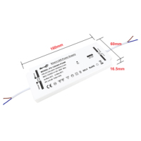 Alimentation LED sans scintillement IP20 à tension constante 36W/60W/100W/150W pour bande LED d'armoire 100-240V/200-240V AC-DC 12V 24V