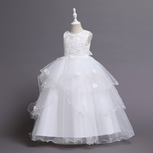Vestido de Princesa <span class=keywords><strong>para</strong></span> Niñas, Vestido Largo Formal <span class=keywords><strong>para</strong></span> <span class=keywords><strong>Primera</strong></span> Comunión, Fiesta Infantil, <span class=keywords><strong>Ropa</strong></span> <span class=keywords><strong>para</strong></span> Niños, Vestidos de Noche <span class=keywords><strong>para</strong></span> Bodas y Cumpleaños - Product Image 2