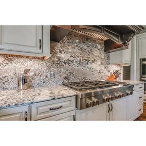 Préfabriqué blanc vanité île pierre <span class=keywords><strong>granit</strong></span> comptoir de <span class=keywords><strong>cuisine</strong></span> comptoir - Product Image 2