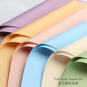 Solid Color Waterproof Ouya Wrapping Paper Bulk Korean Style Flower Bouquet Florist Supplies - Product Image 5