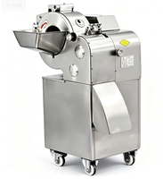 FONHON 750W Multifunctionele Snijmachine 100KG 1 Jaar Garantie voor Restaurants, Kantines, Hotels, Groenteverwerking