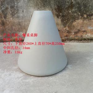 Pieds <span class=keywords><strong>de</strong></span> base <span class=keywords><strong>de</strong></span> guéridon bon marché Base <span class=keywords><strong>de</strong></span> <span class=keywords><strong>table</strong></span> et <span class=keywords><strong>de</strong></span> bureau en pierre grise Base en ciment - Product Image 3