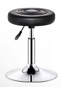학교 실험실 가구 현대적인 스틸 실험실 스툴 조절 가능 및 회전 가능한 바 의자 베이스 학교 야외 식사용 - Product Image 4