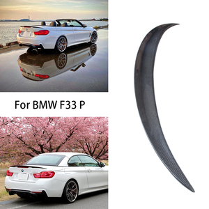 สปอยเลอร์หลังคาร์บอนไฟเบอร์ทรง P สำหรับรถยนต์ BMW ซีรีส์ 4 F33 คอนเวอร์ทิเบิล และ M4 F83 ปี 2013-2020 - Product Image 2