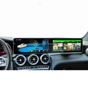 12.3-Inch Màn Hình Kép Xe Phụ Kiện Đài Phát Thanh Đa Phương Tiện Máy Nghe Nhạc Nâng Cấp Cho Benz C Class W205 GLC X256 Ntg 5.0 5.5 6.0 - Product Image 3