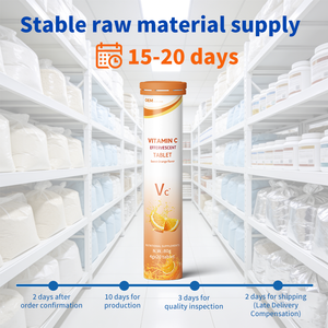 Wholesale OEM Low MOQ Vitamin C Effervescent <b>Tablets</b> Skin Whitening For Amazon FBA Sellers Compliance COA Third Party Test - Product Image 6