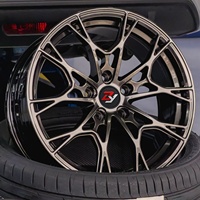 Jantes forgées Gunmetal Machined Face Y Mesh Deep Concave 18 21 pouces pour Audi A5 Mercedes-Benz W204 Volkswagen Tiguan ET35