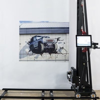 Alta resolución 3D 4D 5D Zeescape imagen directa Mural papel tapiz máquina de impresión precio impresora de pared para la venta