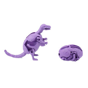 Multi-Design 4-Egg Small Plastic Animal Toys EN71 Certificate QF Brand Model QF-B1150 for Capsule Vending Machine (Ages 2-14) - Product Image 3