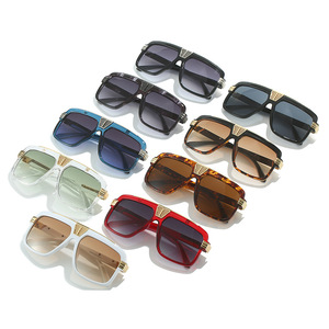 <span class=keywords><strong>2023</strong></span>, recién llegado transfronterizo, gafas de sol cuadradas, moda europea y americana, gafas con montura cuadrada, personalidad Vintage para hombres, WI - Product Image 6