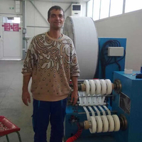 Machine de fabrication pliante de rouleau de papier de cigarette de tabac de haute qualité
