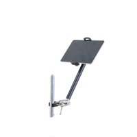 Support universel pour tablette en alliage d'aluminium pour pince et trépied de microphone, rotatif à 360°, compatible iPad 5-12 pouces |   Streaming en direct