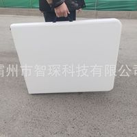 Équipement de fête pour hôtel restaurant table de restauration longue pliable en plastique de 72 pouces pour mariage ou banquet
