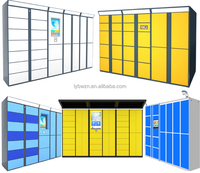 Armoire à colis intelligente en métal personnalisée casier à bagages électronique casier à linge intelligent