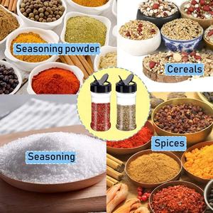 Novedades 2026: Mini Botellas de Plástico para Especias de Cocina, 60ml, 80ml, 100ml, 170ml, con Tapa Negra, Herramientas para Especias y Hierbas - Product Image 5