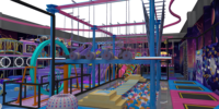 Équipement de terrain de jeu intérieur personnalisé pour parc d'attractions, jeu d'aventure interactif commercial