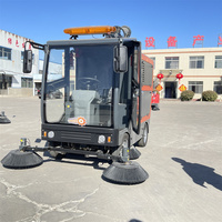 Balayeuse de voirie pour camion mécanique compact de grande taille, balayeuse de sol de rue, camion, prix incomplet