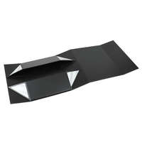 Couronne gagner plaine noir Kraft ondulé boîtes en carton d'expédition pliant Mailer cadeau et beauté maquillage Pack boîtes en papier avec gaufrage
