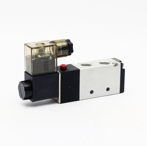 Válvulas Neumáticas YXPC NINGBO YUXIN, Fabricante Nacional, 5 Vías, <span class=keywords><strong>2</strong></span> Posiciones, Aire, 220 Voltios, Solenoide 5/<span class=keywords><strong>2</strong></span> Vías, 4v210-08 - Product Image 1