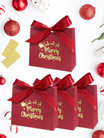 Boîtes à bonbons de Noël 10/20/50 pièces, boîte cadeau Père Noël et rennes, emballage Joyeux Noël, Nouvel An 2026