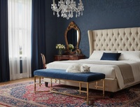 Banc en lin contemporain, design minimaliste moderne, coussin capitonné moelleux, structure durable, meubles pour école, hôtel, bureau, hôpital