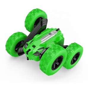 Voiture de cascadeur double face <span class=keywords><strong>LH</strong></span>-C014 2,4 GHz, voiture de cascadeur RC à rotation à 360 degrés avec lumières colorées pour enfants - Product Image 5