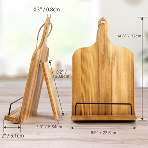 Support <span class=keywords><strong>de</strong></span> <span class=keywords><strong>livre</strong></span> <span class=keywords><strong>de</strong></span> <span class=keywords><strong>cuisine</strong></span> réglable en bois massif avec porte-pages en métal 16 "capacité <span class=keywords><strong>de</strong></span> <span class=keywords><strong>livre</strong></span> comptoir <span class=keywords><strong>de</strong></span> <span class=keywords><strong>cuisine</strong></span> support <span class=keywords><strong>de</strong></span> <span class=keywords><strong>livre</strong></span> <span class=keywords><strong>de</strong></span> recettes étagère <span class=keywords><strong>de</strong></span> <span class=keywords><strong>rangement</strong></span> - Product Image 2