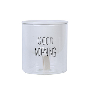Maceta con Autorriego, Diseño Lindo con Letras 'Good Morning', <span class=keywords><strong>para</strong></span> Plantas Pequeñas y Flores, Decoración de Baño - Product Image 1