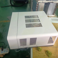 Climatiseur d'ascenseur médical silencieux ultra-mince 1 HP chauffage à refroidissement unique sans gouttes barre de son sortie d'air latérale/inférieure