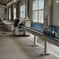 Mesin Gergaji Potong Silang CNC Presisi Tinggi untuk Optimasi Kayu, Lini Produksi Furnitur Sambungan Jari-jari
