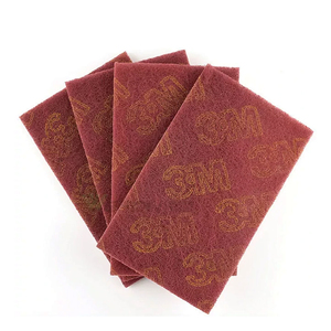 Tampon non tissé en oxyde <span class=keywords><strong>d</strong></span>'aluminium 3M 7447 en gros – Alternative à la <span class=keywords><strong>laine</strong></span> <span class=keywords><strong>d</strong></span>'<span class=keywords><strong>acier</strong></span> pour le nettoyage et la finition sans rouille - Product Image 1