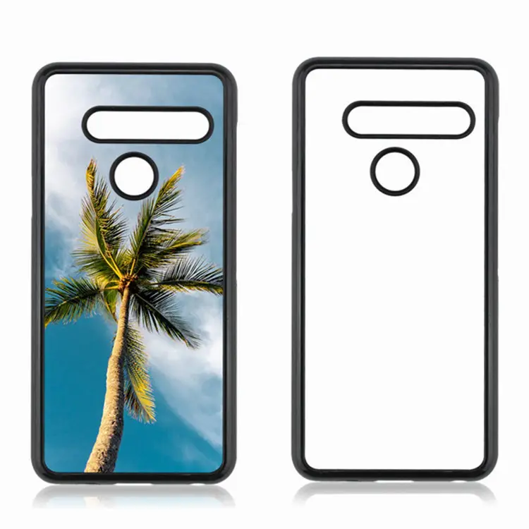 DIY 2D Blank PC Sublimation Mobile Cell Phone Case For LG G8 G7 G6 V60 V50 V40 V30 K10