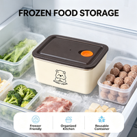 600ml voedselveilige roestvrijstalen bewaardoos voor voedsel, bento lunchbox voor koelkast, opslag van fruitresten, keuken