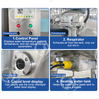 Petit homogénéisateur de pasteurisateur de lait OCEAN ligne de processus de yaourt machine de fabrication de yaourt industriel